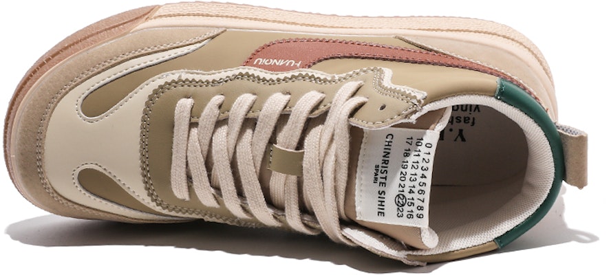 (W) Huanqiu Retro 'Khaki' Vintage Zapatillas HQY-YH0108KQ Lookbook (W) Huanqiu Retro 'Khaki' Vintage Zapatillas HQY-YH0108KQ