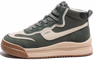 (Women) Huanqiu Retro High-Top 'Green' HQY-YH0108G (Women) Huanqiu Retro High-Top 'Green' HQY-YH0108G