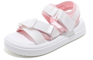 環球 HUANQIU 織帶布拼接休閒 運動涼鞋 女款 Order 環球 HUANQIU 織帶布拼接休閒 運動涼鞋 女款