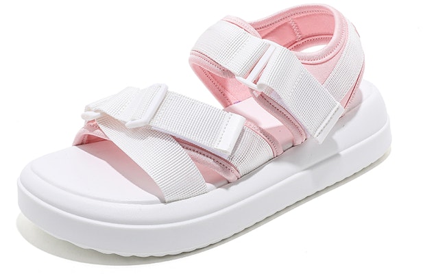 (Women) Huanqiu Ribbon Splicing 'Casual Sport Sandal' HQY-HH0372 Order (Women) Huanqiu Ribbon Splicing 'Casual Sport Sandal' HQY-HH0372