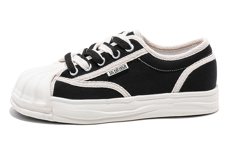 (Women) Huanqiu Shell Toe Platform 'Black Casual' H20700