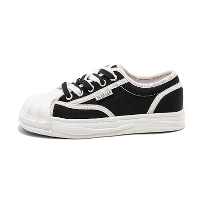 (W) Huanqiu Shell Toe Platform 'Black Casual'