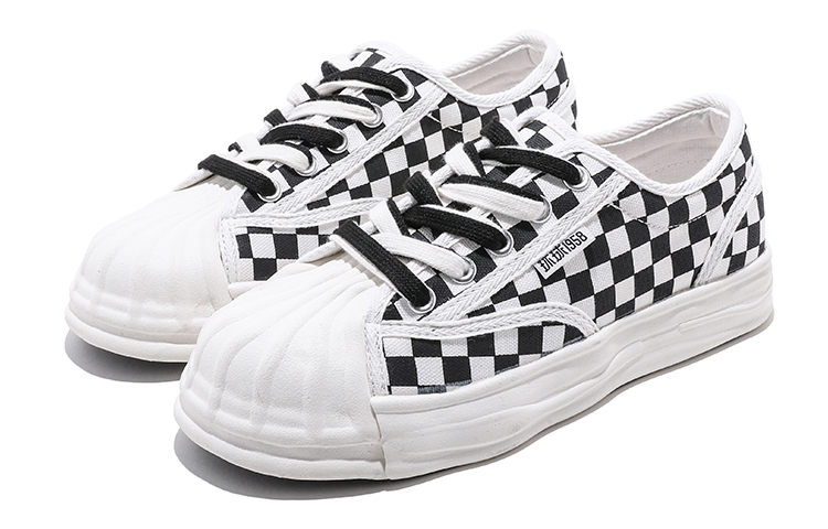 Cheap 環球 HUANQIU 百搭貝殼頭厚底休閒 板鞋 女款 黑色