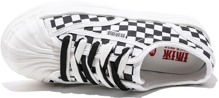 環球 HUANQIU 百搭貝殼頭厚底休閒 板鞋 女款 黑色 1