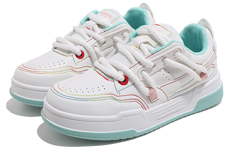 Lookbook (W) 环球滑板低帮鞋 '白桃' HQ-XFCG32221WIR