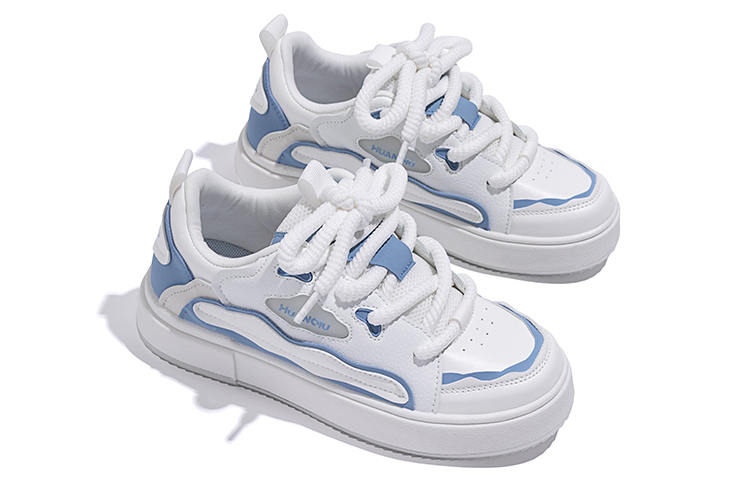 Lookbook (W) Huanqiu Sepatu Skate 'Biru & Putih' ZHQ6132WL