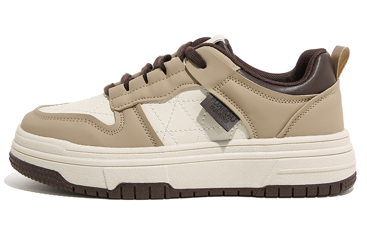 (W) Huanqiu Skateboarding 'Beige Black' 圖 11