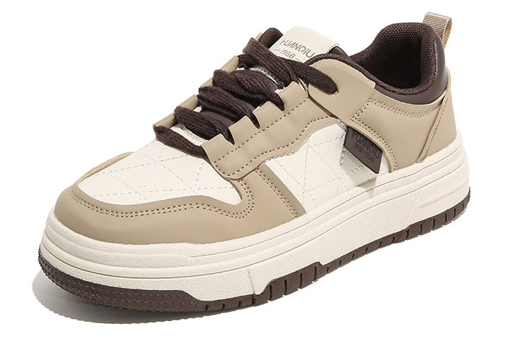 (W) Huanqiu Skateboarding 'Beige Black' 圖 12