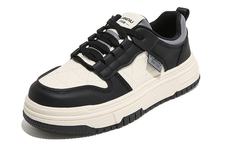 (W) Huanqiu Skateboarding 'Beige Black' 圖 2