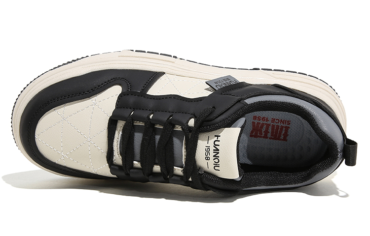 (W) Huanqiu Skateboarding 'Beige Black' 圖 3