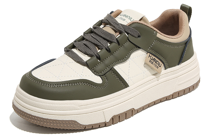 (W) Huanqiu Skateboarding 'Beige Black' 圖 7