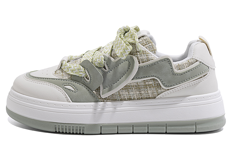 Buy (W) 环球低帮运动鞋‘白绿’ ZHQ9039WG