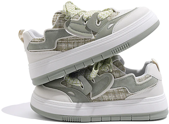 (W) 环球低帮运动鞋‘白绿’ ZHQ9039WG Lookbook (W) 环球低帮运动鞋‘白绿’ ZHQ9039WG