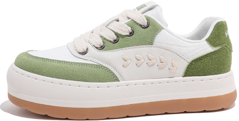 (Women) Huanqiu Sneakers 'Beige Green' 'Wheat Smile Versatile' HQY-HW0526DG Buy (Women) Huanqiu Sneakers 'Beige Green' 'Wheat Smile Versatile' HQY-HW0526DG