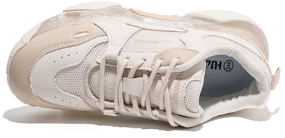 (W) Huanqiu Sepatu Dad Suede Kombinasi 'Beige' HQY-HH0180WH Lookbook (W) Huanqiu Sepatu Dad Suede Kombinasi 'Beige' HQY-HH0180WH