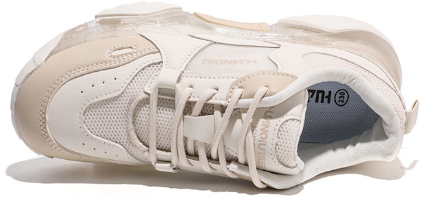 (W) 环球拼接绒面革“米色老爹鞋” HQY-HH0180WH Lookbook (W) 环球拼接绒面革“米色老爹鞋” HQY-HH0180WH