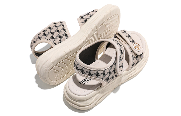 (W) Huanqiu Sport Sandals 'Beige CMFT' 圖 4