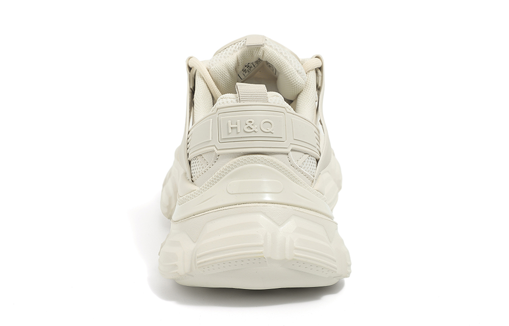 (W) Huanqiu Thick Sole Fashion Sneakers 'Beige Dad Shoe' 圖 9