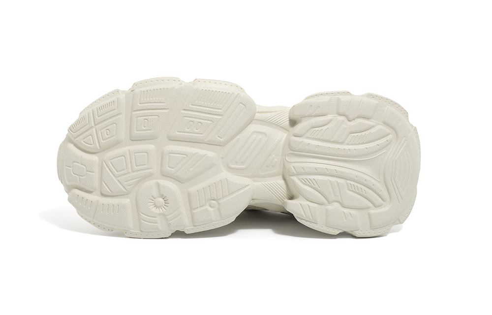 (W) Huanqiu Thick Sole Fashion Sneakers 'Beige Dad Shoe' 圖 10