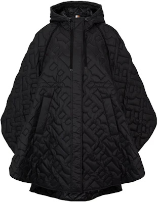 (W) HUGO BOSS 黑色長版寬鬆連帽拉鍊外套 50510576-001 Buy (W) HUGO BOSS 黑色長版寬鬆連帽拉鍊外套 50510576-001