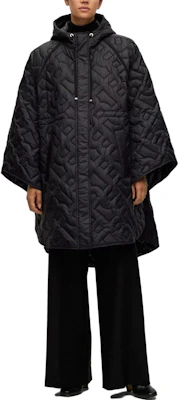 (W) HUGO BOSS 黑色長版寬鬆連帽拉鍊外套 50510576-001 Lookbook (W) HUGO BOSS 黑色長版寬鬆連帽拉鍊外套 50510576-001