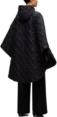 (W) HUGO BOSS 黑色長版寬鬆連帽拉鍊外套 50510576-001 Shop (W) HUGO BOSS 黑色長版寬鬆連帽拉鍊外套 50510576-001