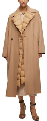 (W) 雨果博斯 FW23 双排扣纯米色长袖夹克 50504584-260 Shop (W) 雨果博斯 FW23 双排扣纯米色长袖夹克 50504584-260