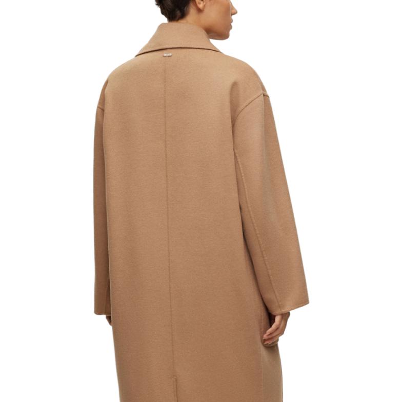 Purchase (W) 雨果博斯 FW23 双排扣纯米色长袖夹克 50504584-260