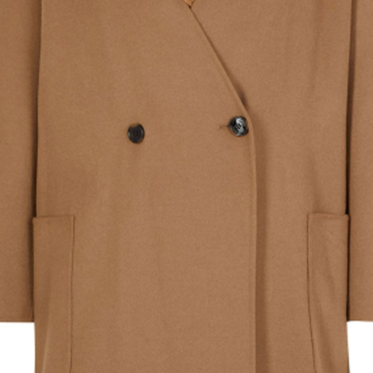 Cheap (W) 雨果博斯 FW23 双排扣纯米色长袖夹克 50504584-260