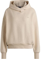 (Women) HUGO BOSS FW24 Loose Fit Pullover Sweatshirt Natural Yellow. 50522096-752 (Women) HUGO BOSS FW24 Loose Fit Pullover Sweatshirt Natural Yellow. 50522096-752