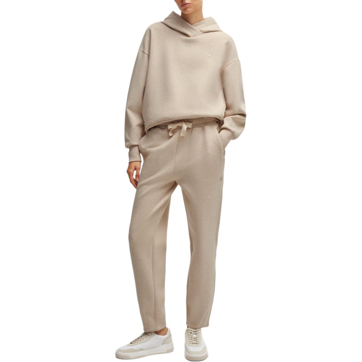 Purchase (W) HUGO BOSS FW24 寬鬆版套頭圓領長袖上衣 自然黃色 50522096-752