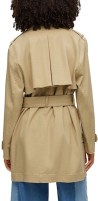 (W) HUGO BOSS SS23 雙排扣長袖風衣 卡其色。 50494572-269 Purchase (W) HUGO BOSS SS23 雙排扣長袖風衣 卡其色。 50494572-269