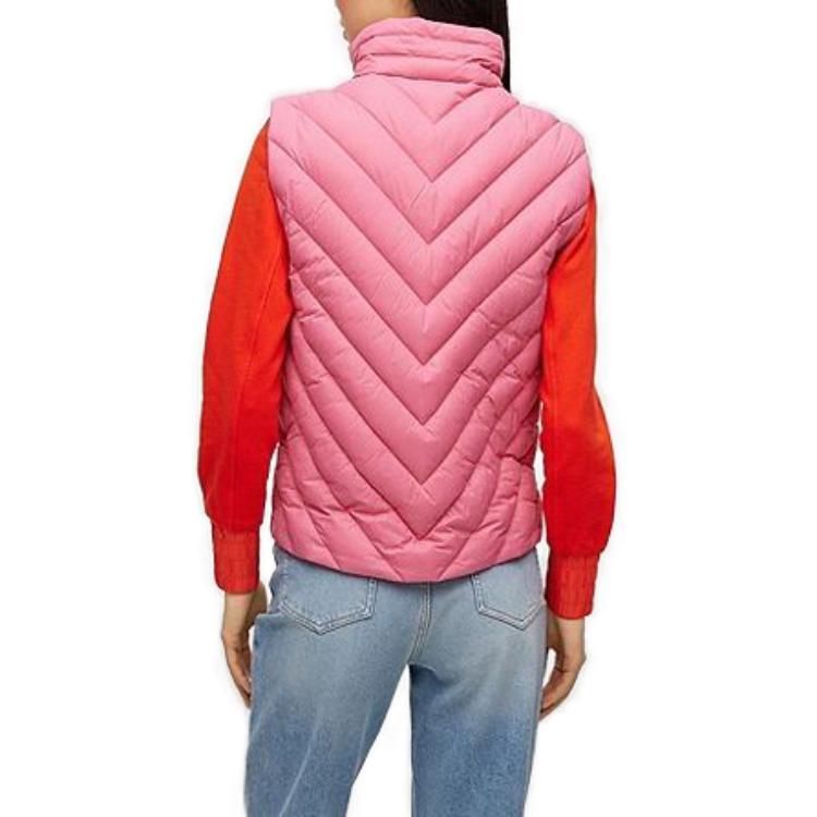 Shop (W) 雨果博斯 SS23 防水拉链马甲 粉色 50494258-668