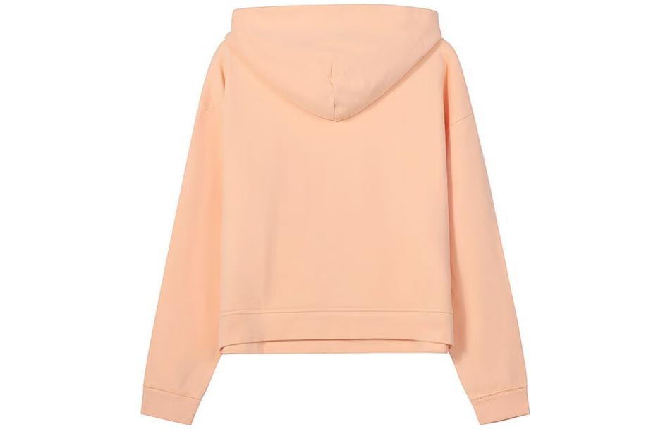 Lookbook (W) 雨果博斯 SS23 Logo字母印花卫衣 浅粉橙色 50472199-839