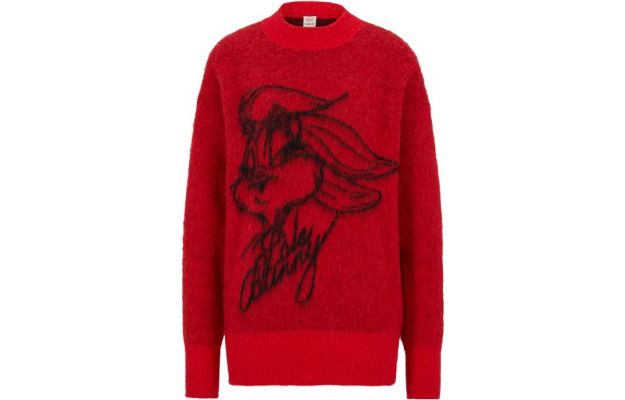 Order (W) HUGO BOSS x Looney Tunes SS23 紅色衛衣 羅拉兔插畫設計款 50485205-623