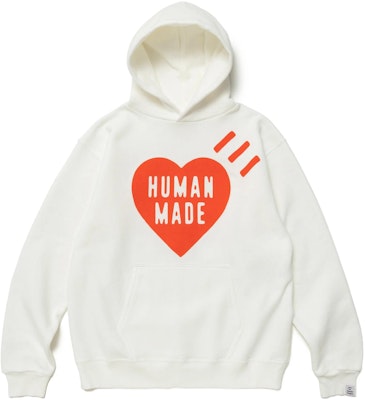 (W) HUMAN MADE Hoodie Desain Pullover dengan Logo Saku Print. HM25CS017 Buy (W) HUMAN MADE Hoodie Desain Pullover dengan Logo Saku Print. HM25CS017