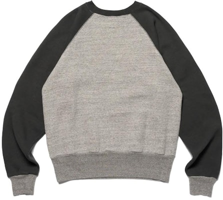 (W) HUMAN MADE FW22 Color Block Long Sleeve Pullover Sweatshirt Abu-abu HM24CS040 Lookbook (W) HUMAN MADE FW22 Color Block Long Sleeve Pullover Sweatshirt Abu-abu HM24CS040