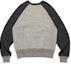 Lookbook (W) HUMAN MADE FW22 Color Block Long Sleeve Pullover Sweatshirt Abu-abu HM24CS040