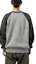Purchase (W) HUMAN MADE FW22 Color Block Long Sleeve Pullover Sweatshirt Abu-abu HM24CS040