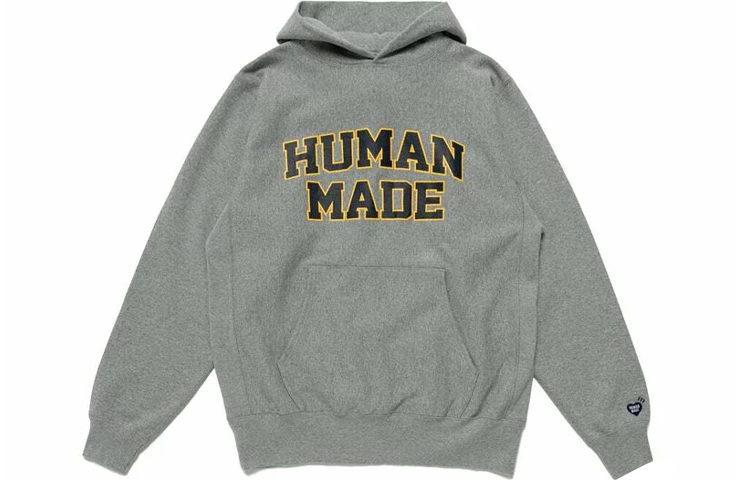(Women) HUMAN MADE SS22 Letter Print Heart Embroidered Hoodie  Long Sleeve. HM23CS002 圖 4