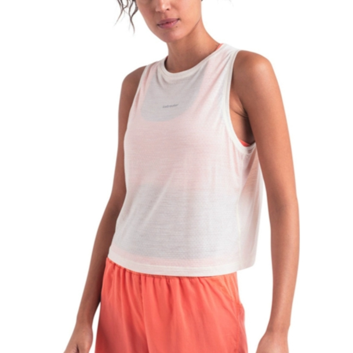 (Women) Icebreaker Merino Wool 125 Speed Breathable Quick-Dry Running Tank. 0A56XU