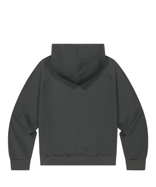Purchase (W) Iligo 129 Logo 布章拉鍊連帽外套 炭灰色 24AWOUT09CH