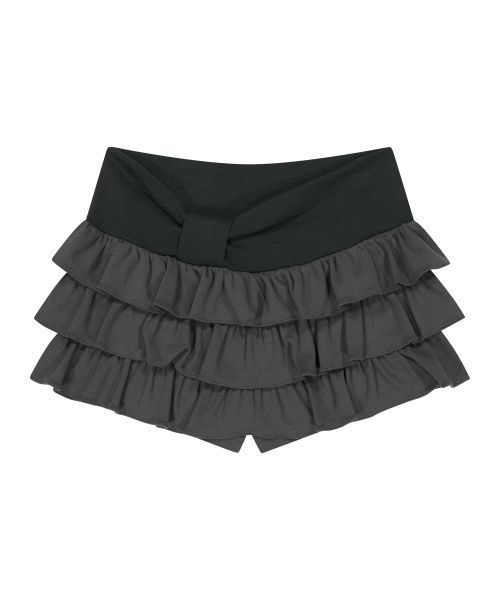 Shop (Women) ILIGO Bow Kangkang Skirt Pants Charcoal 26SMPT05CH
