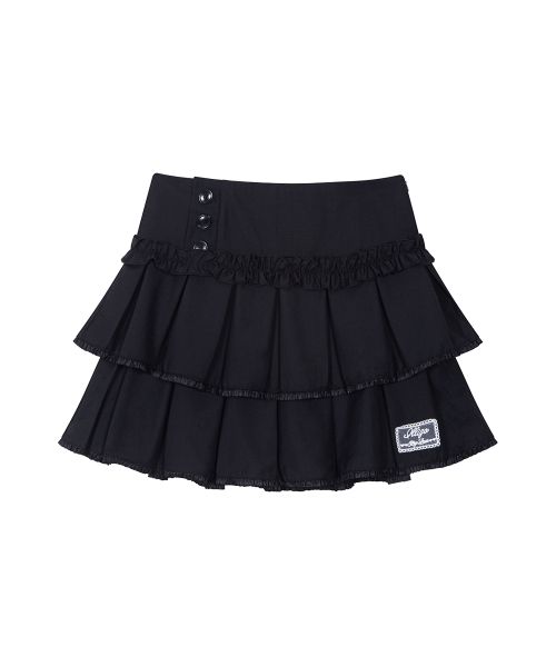 Shop (W) ILIGO Dolly 百褶迷你裙 黑色 26SMSK01BK