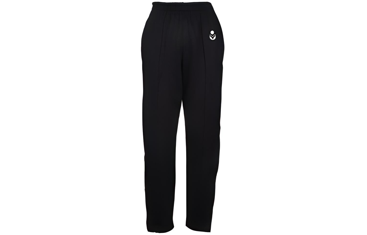 (Women) ISABEL MARANT  Black Logo Mid-Rise Straight-Leg Casual Pants 21APA196621A034E-01BK