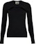 Buy (W) ISABEL MARANT Sweater Rajut Lengan Panjang Hitam Solid PU0201FAA3L58I-01BK