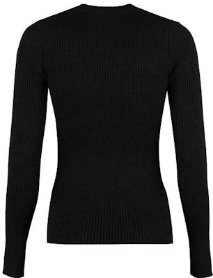 (W) ISABEL MARANT Sweater Rajut Lengan Panjang Hitam Solid PU0201FAA3L58I-01BK Lookbook (W) ISABEL MARANT Sweater Rajut Lengan Panjang Hitam Solid PU0201FAA3L58I-01BK