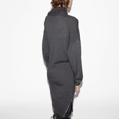 (W) イザベルマラン サイドジッパー付き長袖ドレス チャコールカラー。 RO0300FAA1L47I02AN Shop (W) イザベルマラン サイドジッパー付き長袖ドレス チャコールカラー。 RO0300FAA1L47I02AN