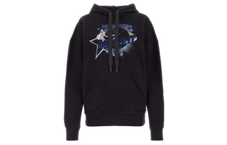 Order (W) Sudadera de Punto Negra con Gráfico de Letras ISABEL MARANT ÉTOILE. SW0001FAA3M43E-02FK