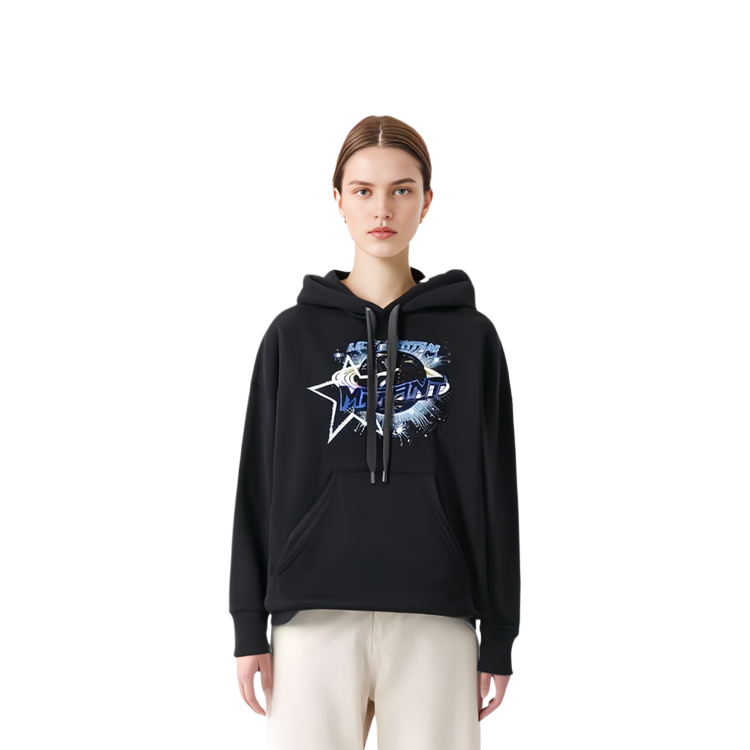 Shop (W) Sudadera de Punto Negra con Gráfico de Letras ISABEL MARANT ÉTOILE. SW0001FAA3M43E-02FK